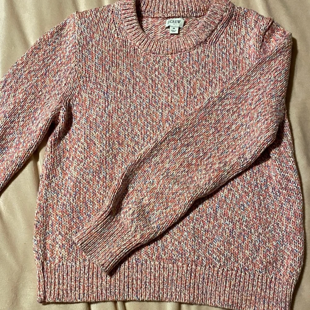 J. Crew Multicolor Crewneck Sweater - Picture 1 of 3